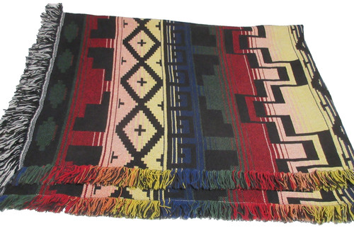 Aztec throw blanket - 64", x